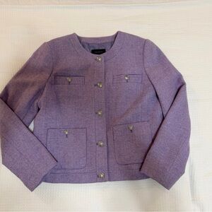 Talbots Purple Blazer
